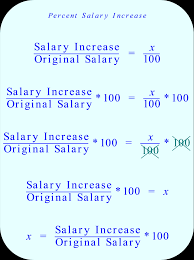 ments for percent salary increase