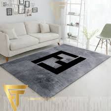 fendi rectangle rug bedroom rug