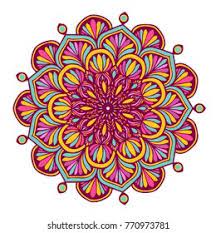 Colorful Mandalas Coloring Book Decorative Round Stock Vector (Royalty  Free) 770973781 | Shutterstock