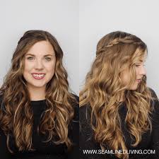 Clash your colors amping up a simple braid doesn't mean you need to put in a ton of extra work. How To Create 6 Simple Braided Hairstyles After You Curl Your Hair Seamlined Living