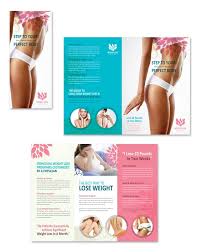 Lose Weight Brochure Template Weight Loss Clinic Flyer