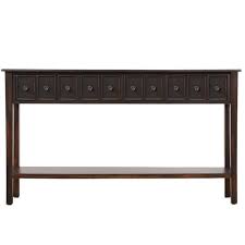 Aisword Rustic Entryway Console Table