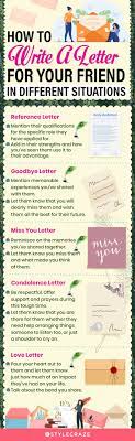 how to write a letter to a friend