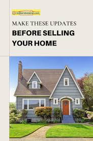 before selling your home