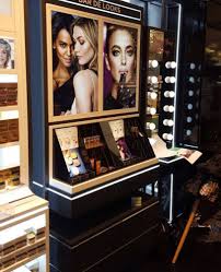 retail high end wall mounted makeup