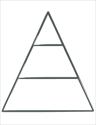 Blank Pyramid Template