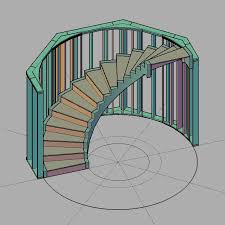 Freestanding Staircase Installed With