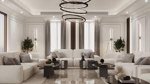 Admirable Living Room Design In Dubai