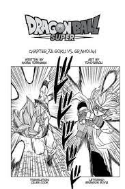 Dragon ball super chapter 73 recap & spoilers. Viz Read Dragon Ball Super Chapter 73 Manga Official Shonen Jump From Japan