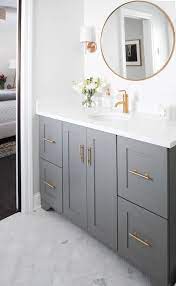 75 Bathroom With Gray Cabinets Ideas