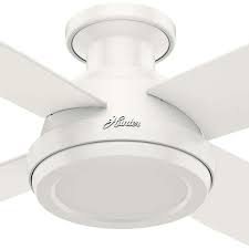 No Light Indoor Fresh White Ceiling Fan