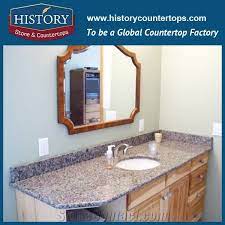 What are the shipping options for bathroom vanity tops? China Building Hgj029 Caladonia Rough Edge Double Edge Custom Size Granite Countertops Bathroom Vanity Top For Indoor Construction Usage Stonecontact Com