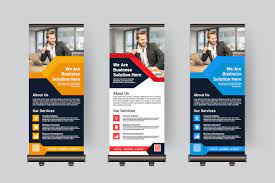 corporate business rollup banner design