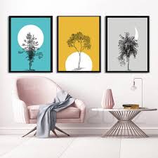 Scandinavian Style Tree Art Prints