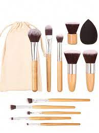 bamboo makeup brushes 11pcs whole