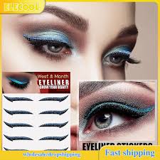 cat eye makeup eyeliner stickers se