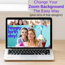 how to change the background on zoom