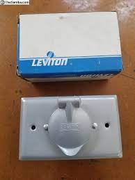 Reduced Leviton Inlet 15 Amp 125v
