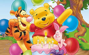 winnie the pooh cartoon birthday cake