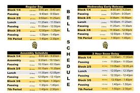 galena bell schedule