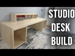 My diy home studio desk was several months in planning and building, and in this video i give an overview of the process. Studio Workstation Diy Jobs Ecityworks