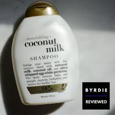 i reviewed ogx s coconut milk shoo