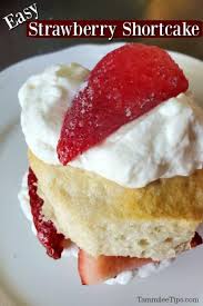 super easy strawberry shortcake recipe