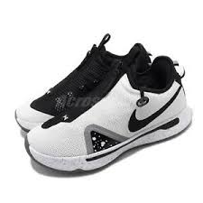 Shop our paul george shoes & clothing range; Nike Pg 4 Ep Iv Paul George Oreo White Black Men Basketball Shoes Cd5082 100 Ebay
