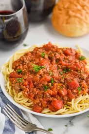 spaghetti meat sauce recipe simple joy
