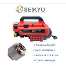 Máy rửa xe mini SEIKYO 2500W, Máy rủa xe gia đình áp lực cao có chỉnh áp  SEIKYO SK 999 - Mua xe