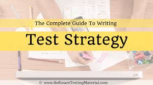 Test Strategy Document Template
