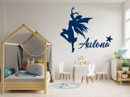 Personalized Fairy Wall Decal Girls