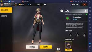 garena free fire complete character