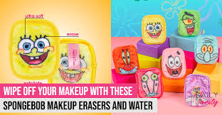these spongebob makeup erasers clean