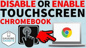 enable touch screen on chromebook