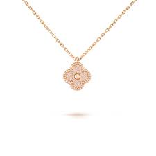 sweet alhambra pendant 18k rose gold