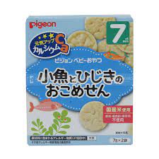 PIGEON- Bánh ăn dặm canxi cá mòi rong biển 7 tháng - Hệ thống siêu thị hàng  Nhật nội địa Sakuko Japanese Store