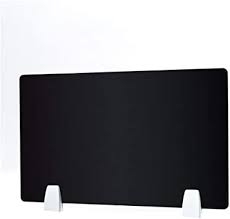 A desk privacy panel is an excellent way to provide staff with a space of their own in crowded offices. Amazon Com Hefute Desk Divider 11 8 Inches X 19 7 Inches Desktop Privacy Panel With 2 Clamp Bracket Pet Sound Absorbing Material Grey Privacy Shields For Student Desks Desk Partition Accessories Black Office Products