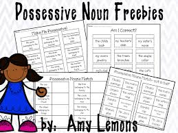 Possessive comes from the same root as possession, something you own. Possessive Nouns Amy Lemons