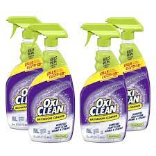 tile cleaner with oxiclean spray