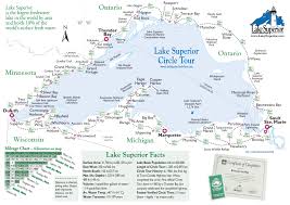 Maps Lake Superior Circle Tour