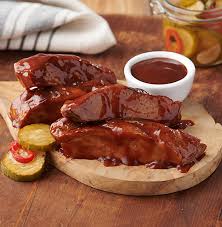 boneless pork ribs in original bbq sauce