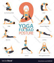9 yoga poses for fix bad posture