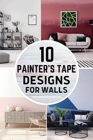 Wall Paint Design Ideas With Tape 10