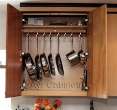 diy cabinet pan rack shelterness