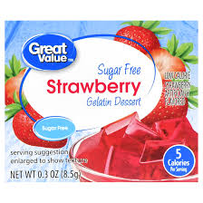 great value gelatin dessert sugar free