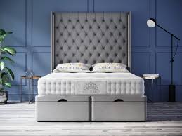 End Opening Ottoman Storage Bed With