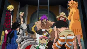 Orochi takes his rage out on komurasaki as robin protects toko. One Piece Anime Movie Guide