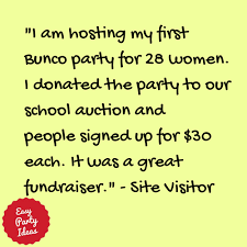 bunco tournament