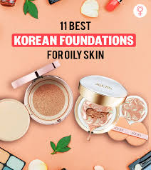 best korean foundations for oily skin
